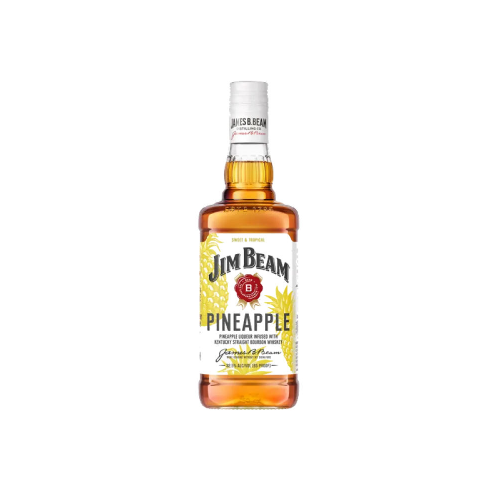Jim Beam Pineapple 32.5° 70cl liqueur de bourbon à l'ananas