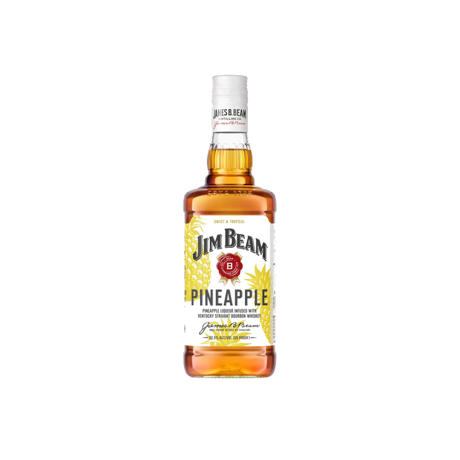 Jim Beam Pineapple 32.5° 70cl liqueur de bourbon à l'ananas