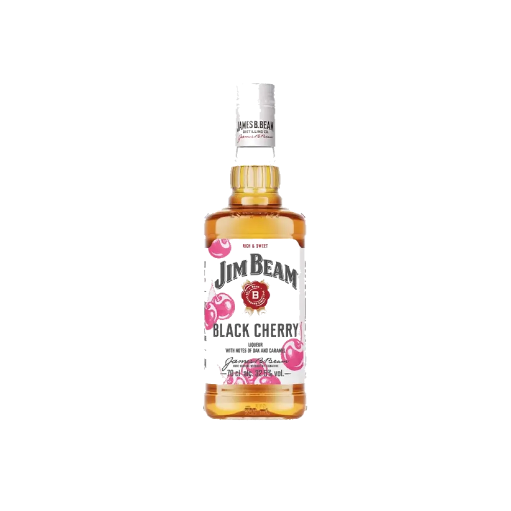 Jim Beam Black Cherry 32.5° 70cl liqueur de bourbon cerise noire
