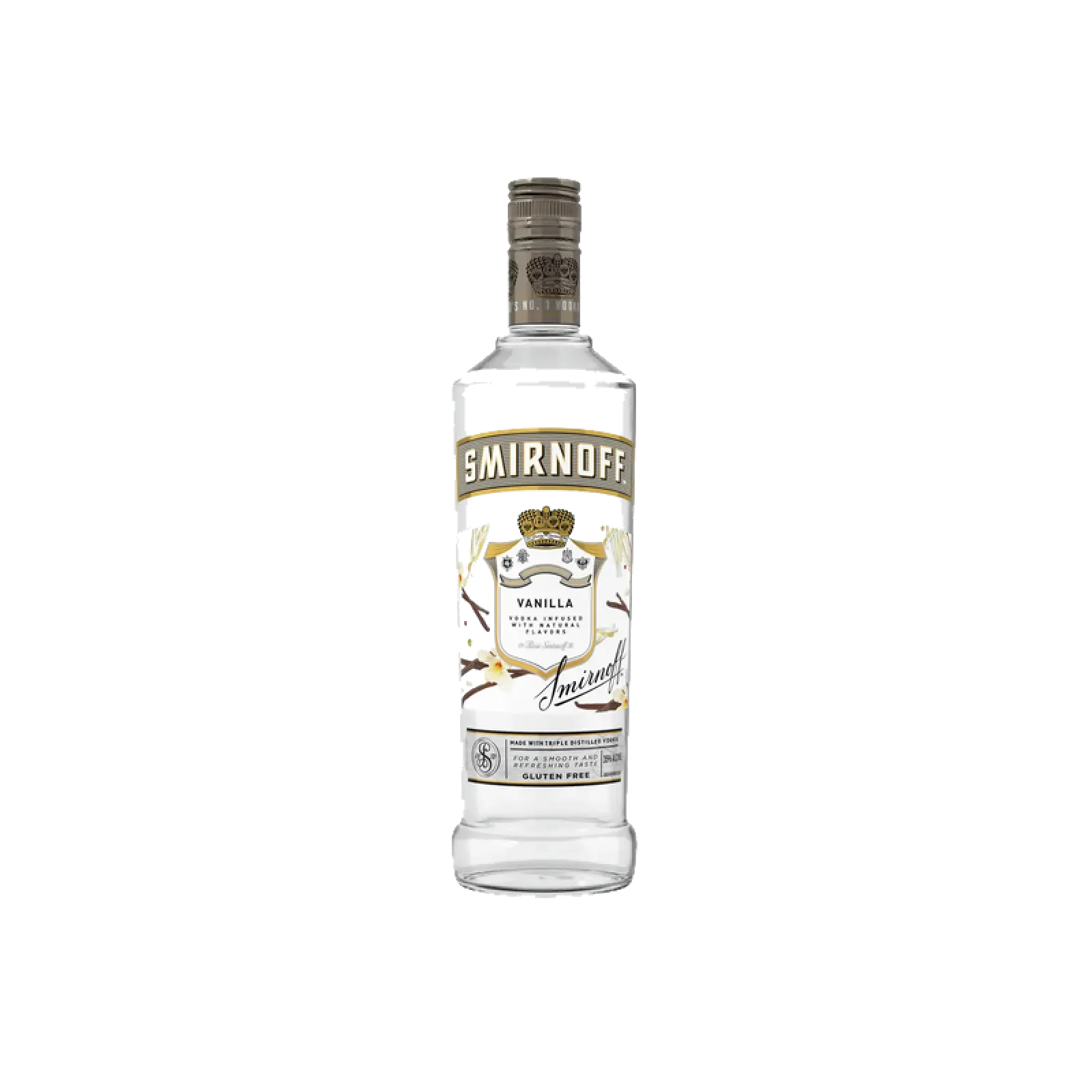 Smirnoff Vanilla 37.5° 70cl vodka aromatisée vanille