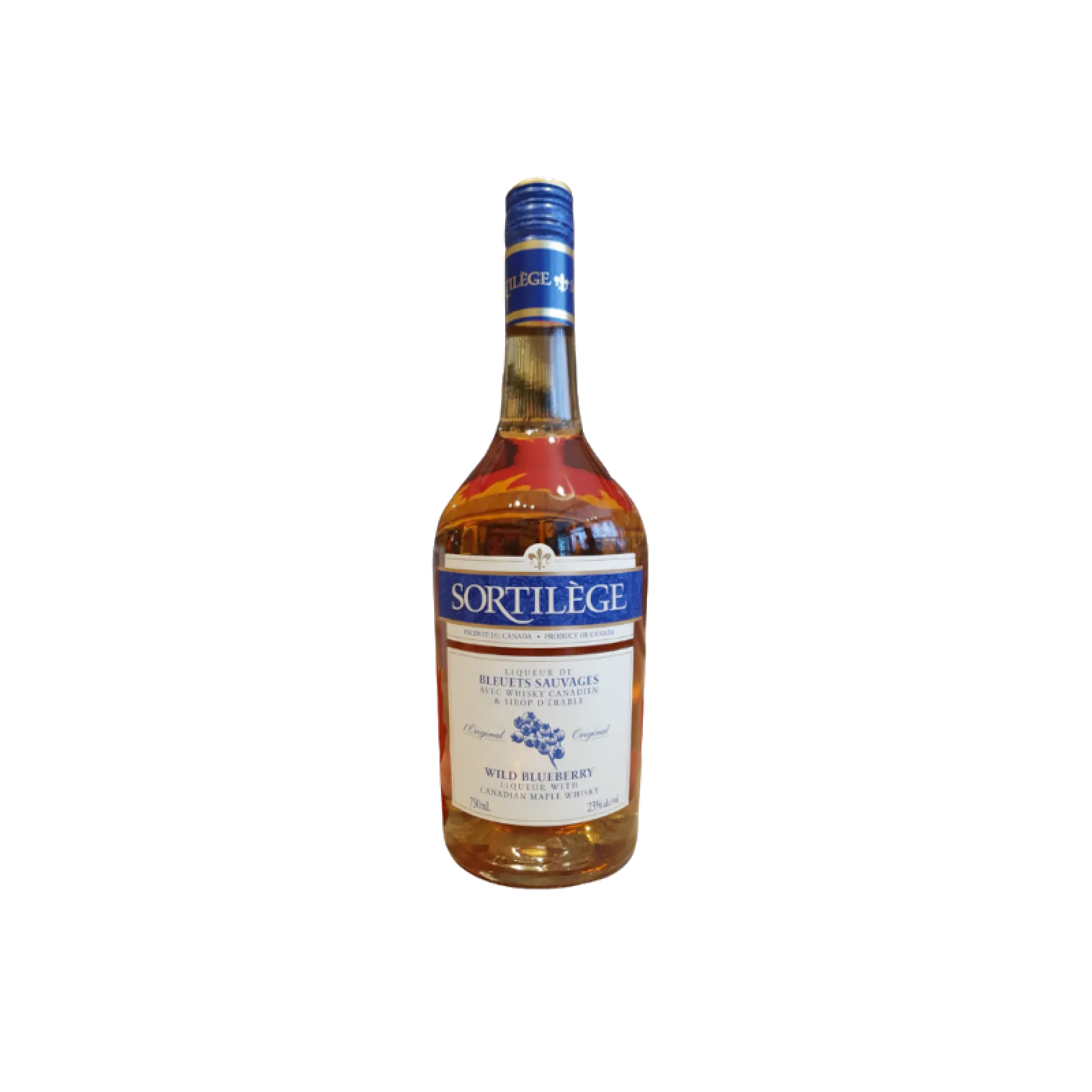 Sortilege aux Bleuets Sauvages 23° 70cl liqueur canadienne