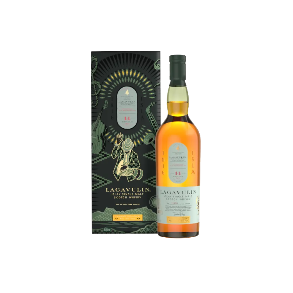 Lagavulin 14 Years Jazz Festival 2024 70cl, édition limitée