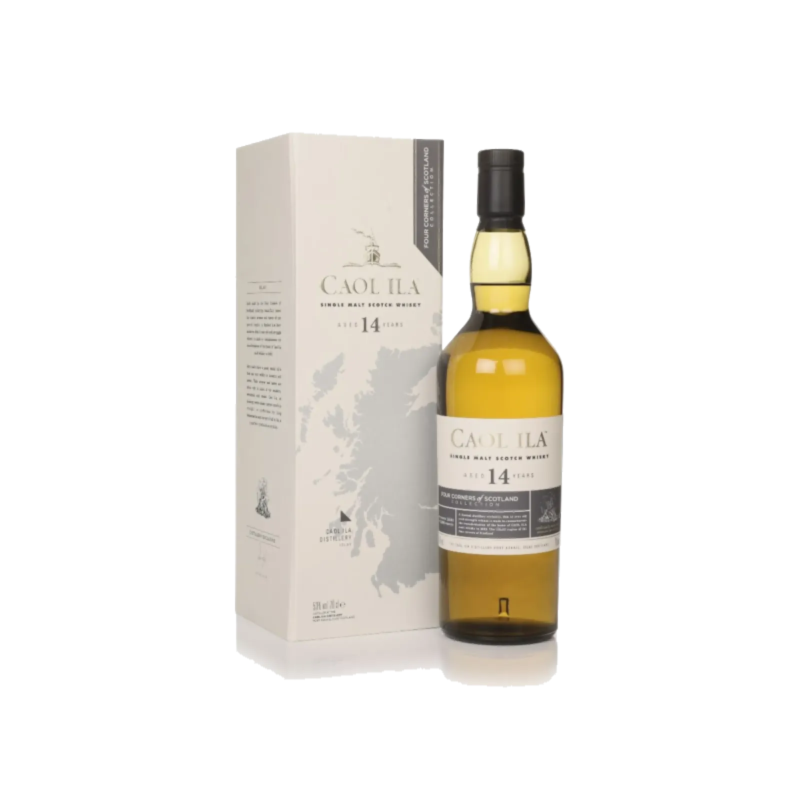Caol Ila 14 Years Four Corners of Scotland Collection 70cl, édition limitée