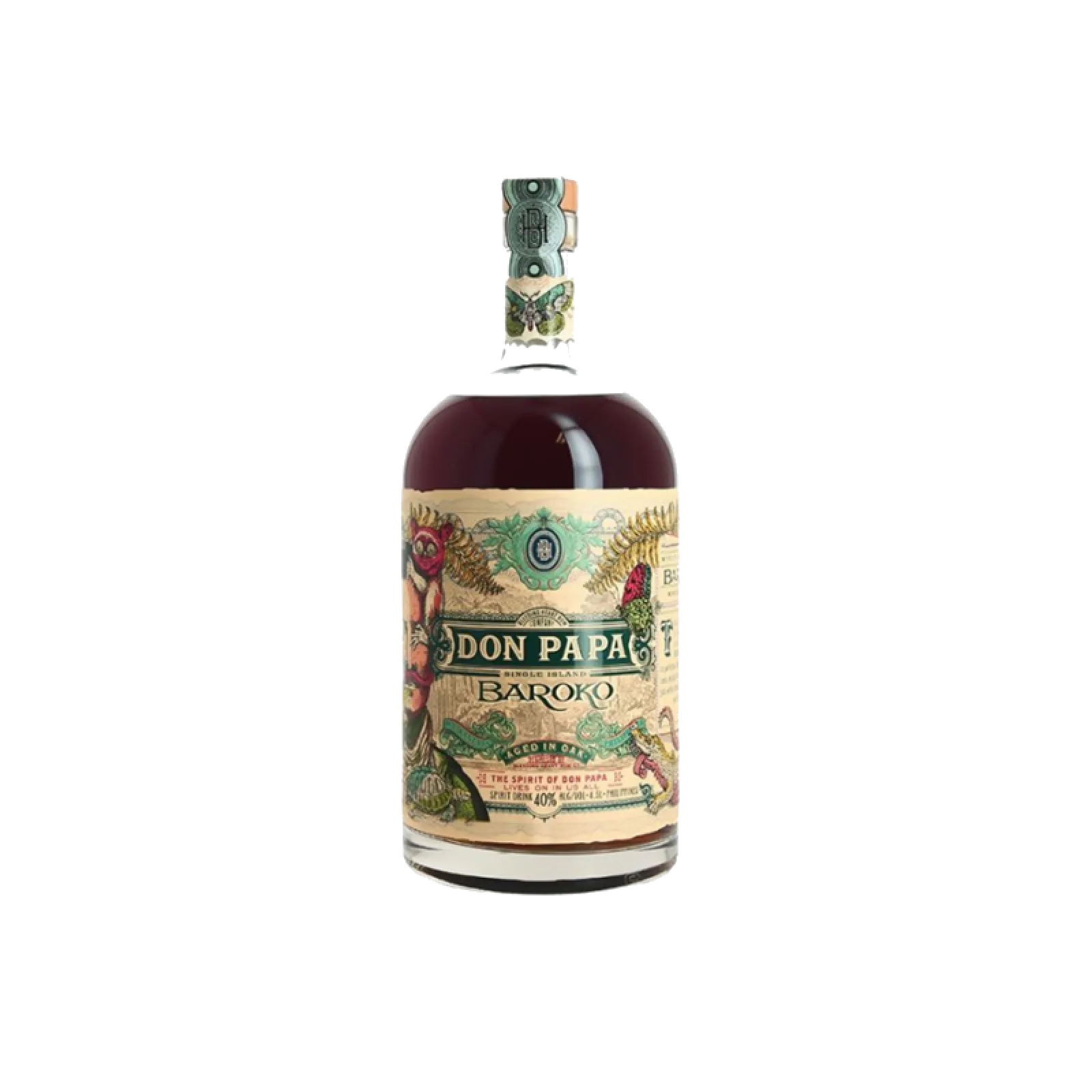 Don Papa Baroko 4 5l, spiritueux premium en ligne Belgique | Spirits Home
