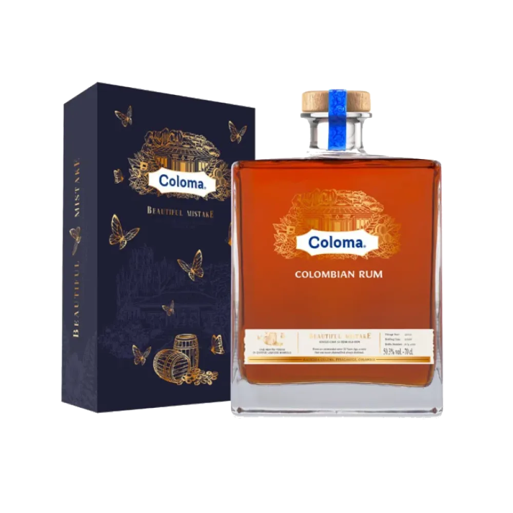 Coloma Single Cask 13 Years 70cl, rhum colombien cask strength