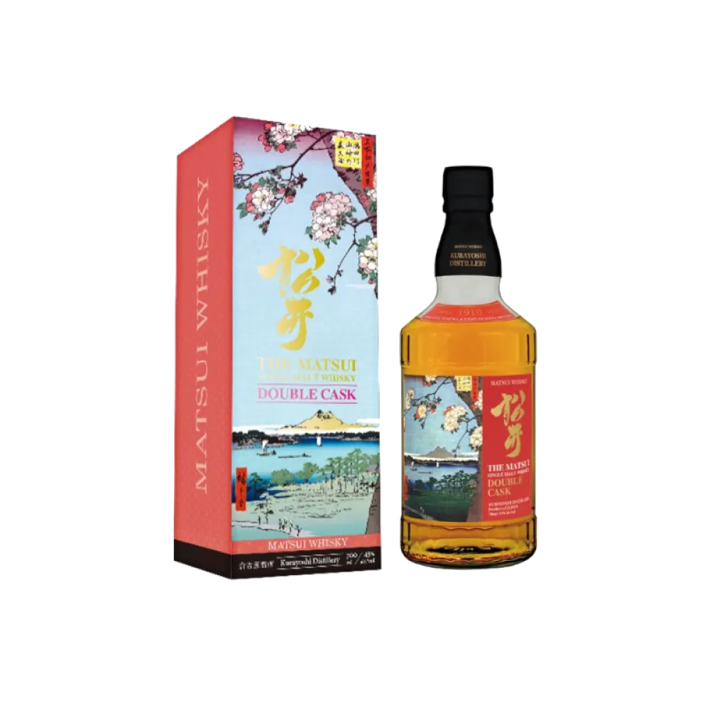 Matsui Double Cask Mizunara Sakura 70cl, whisky japonais