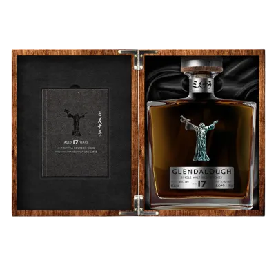 Glendalough 17 ans Mizunara, coffret en bois, édition limitée