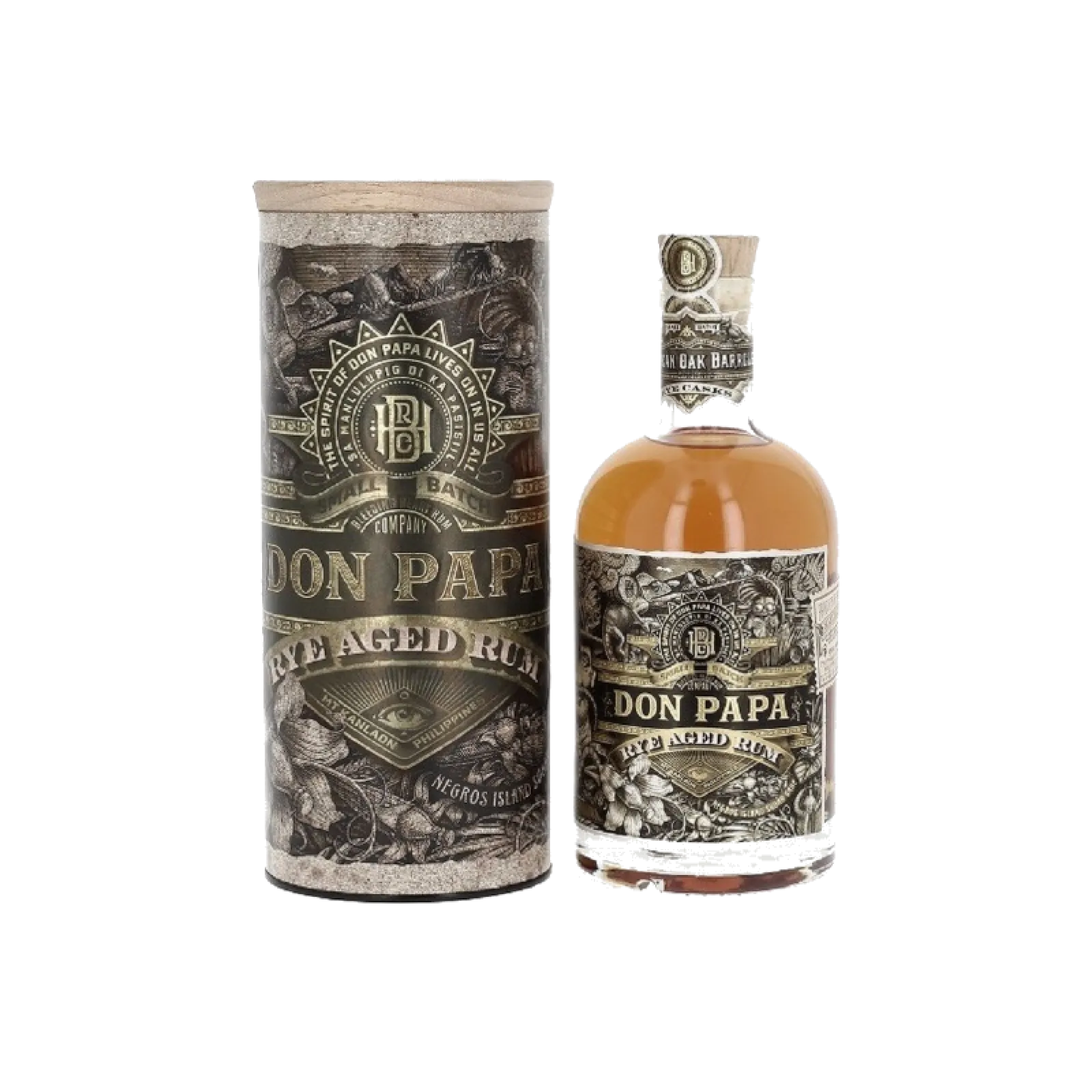 Don Papa Rye Aged Rum, acheter rhum en ligne Belgique | Spirits Home