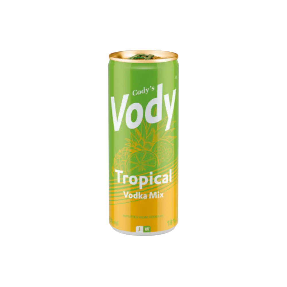 Cody&rsquo;s Vody Tropical, spiritueux premium en ligne Belgique | Spirits Home