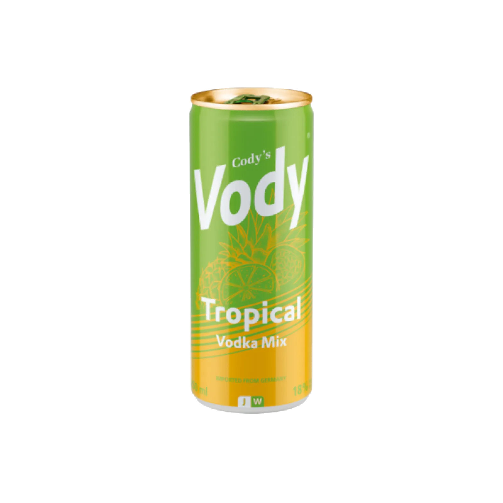 Cody&rsquo;s Vody Tropical, spiritueux premium en ligne Belgique | Spirits Home