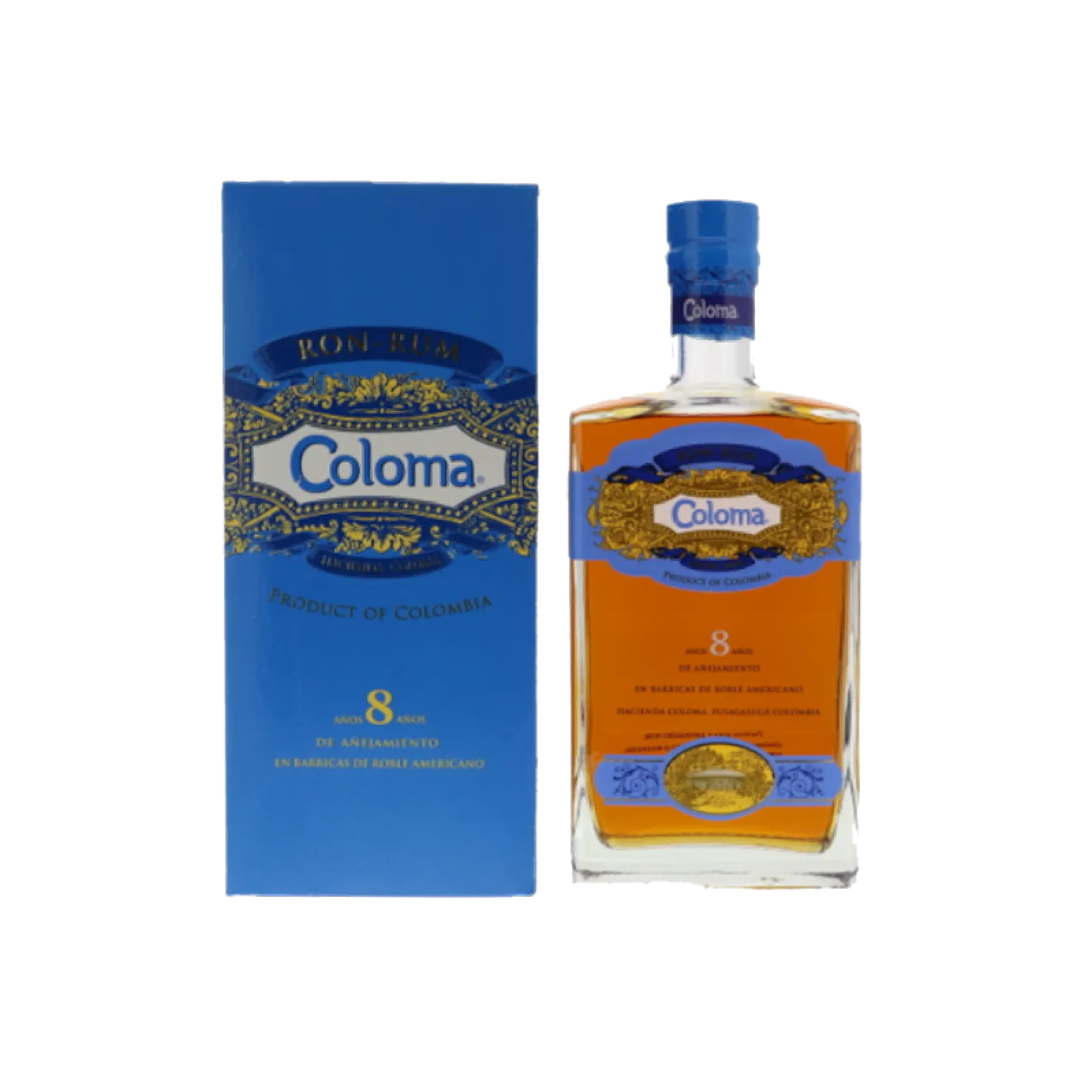 Coloma 8 Years, spiritueux premium en ligne Belgique | Spirits Home