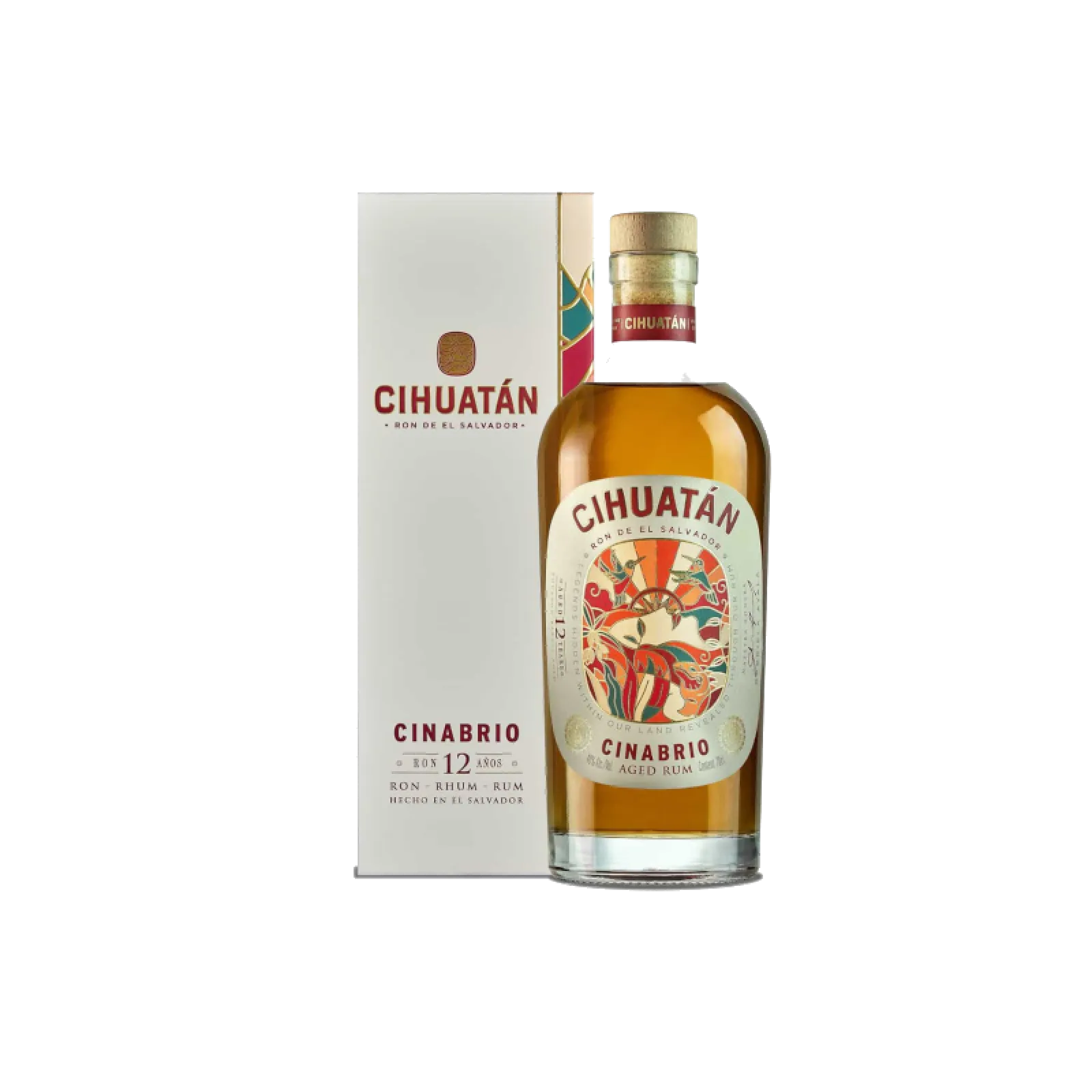 Cihuatán Cinabrio 12 ans Rhum Salvador 70cl
