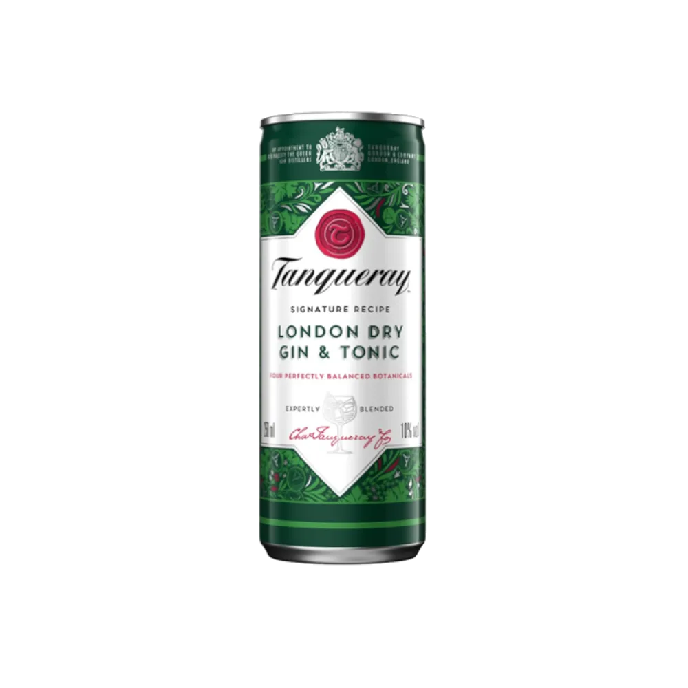 Tanqueray & Tonic Cans, acheter gin en ligne Belgique | Spirits Home