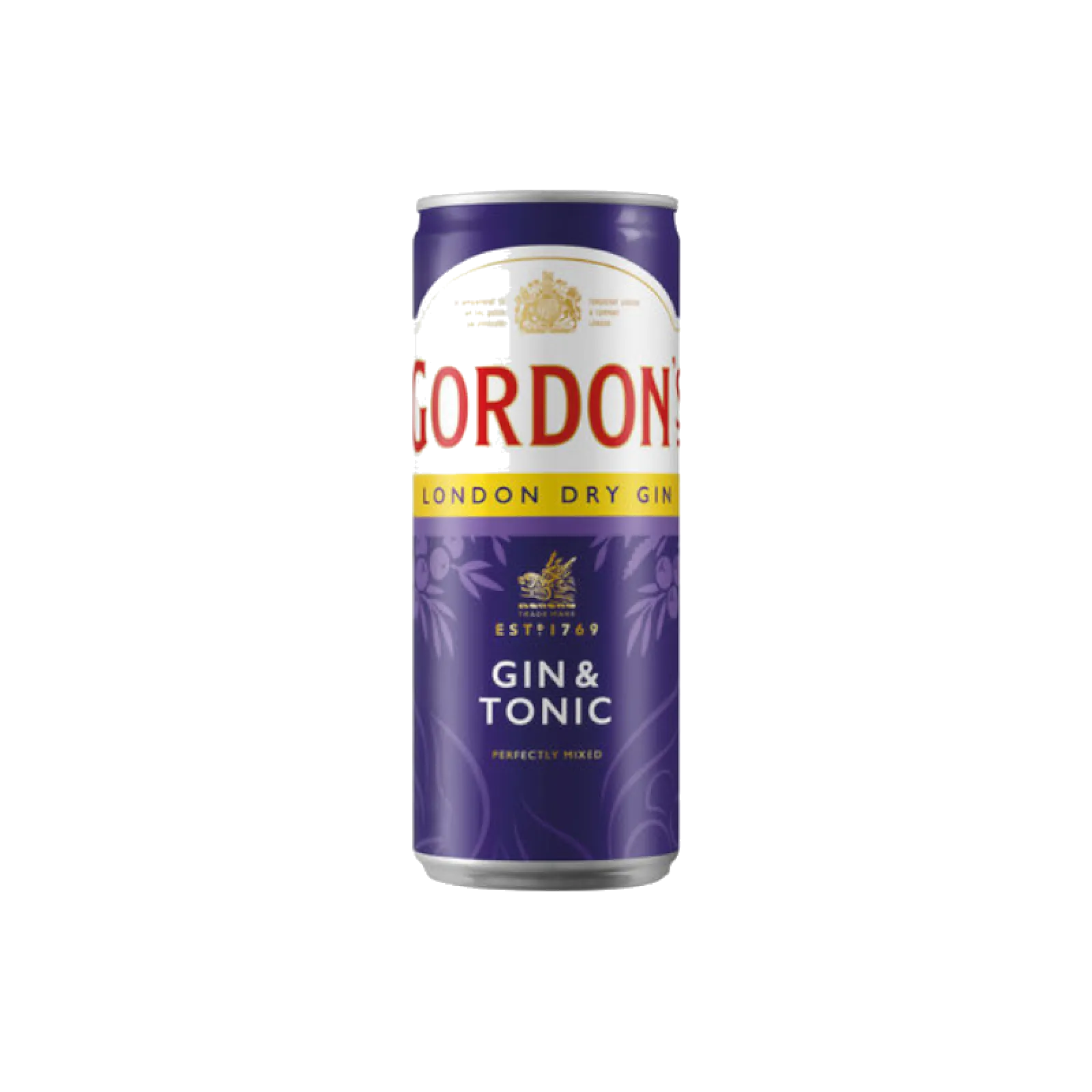 Gordon&rsquo;s & Tonic 25cl, spiritueux premium en ligne Belgique | Spirits Home
