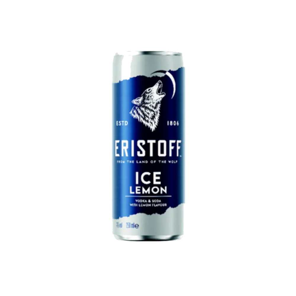 Eristoff Ice Lemon, spiritueux premium en ligne Belgique | Spirits Home