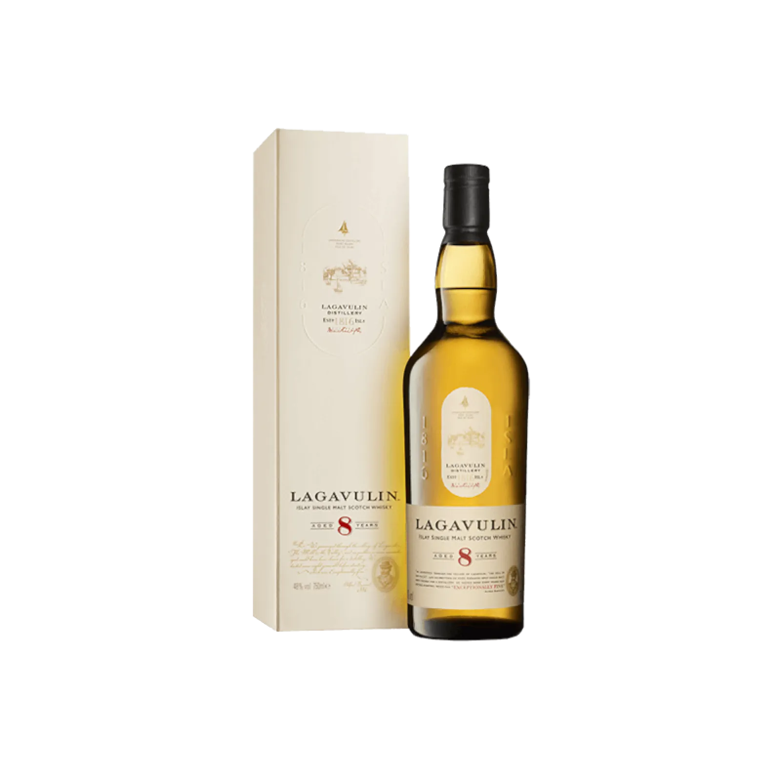 Lagavulin 8 Years, acheter whisky en ligne Belgique | Spirits Home