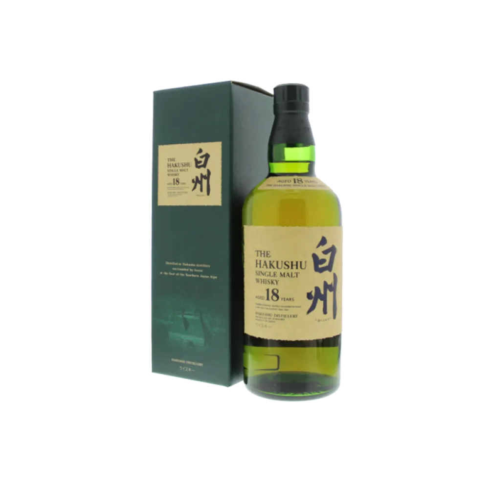 Hakushu 18 Years 70cl, single malt japonais Suntory