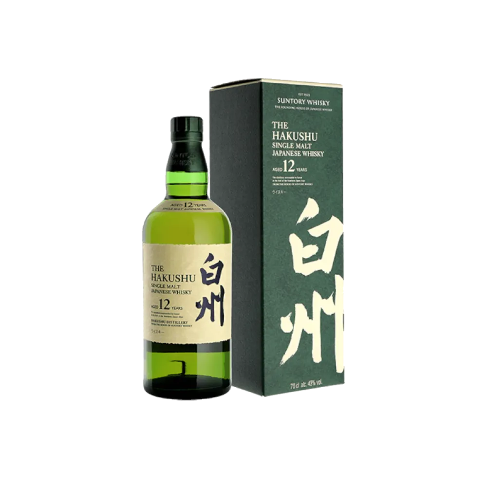Hakushu 12 Years 43° 70 cl, single malt japonais, Spirits Home