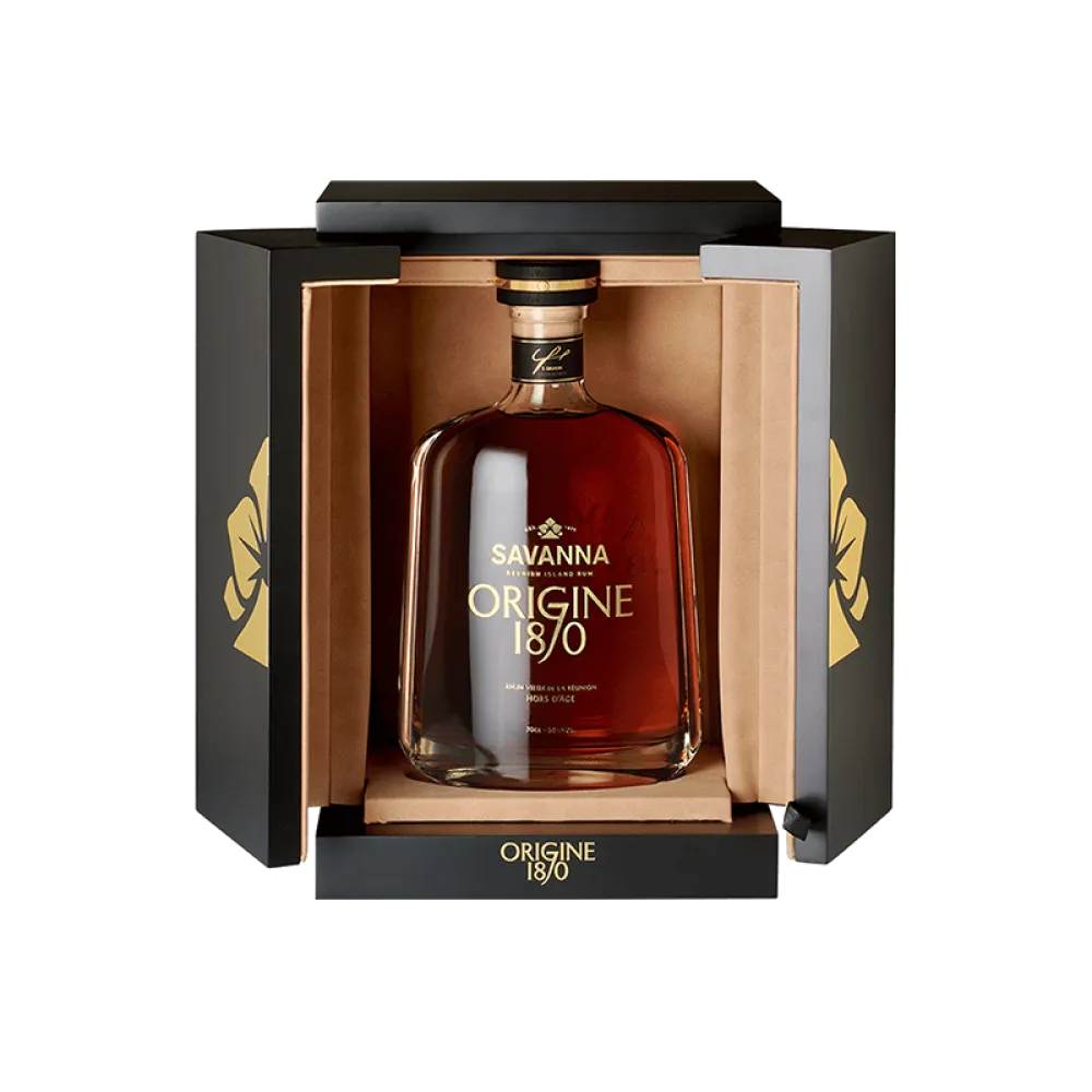 Carafe Savanna Origine 1870 rhum hors d’âge de La Réunion 50° 70cl