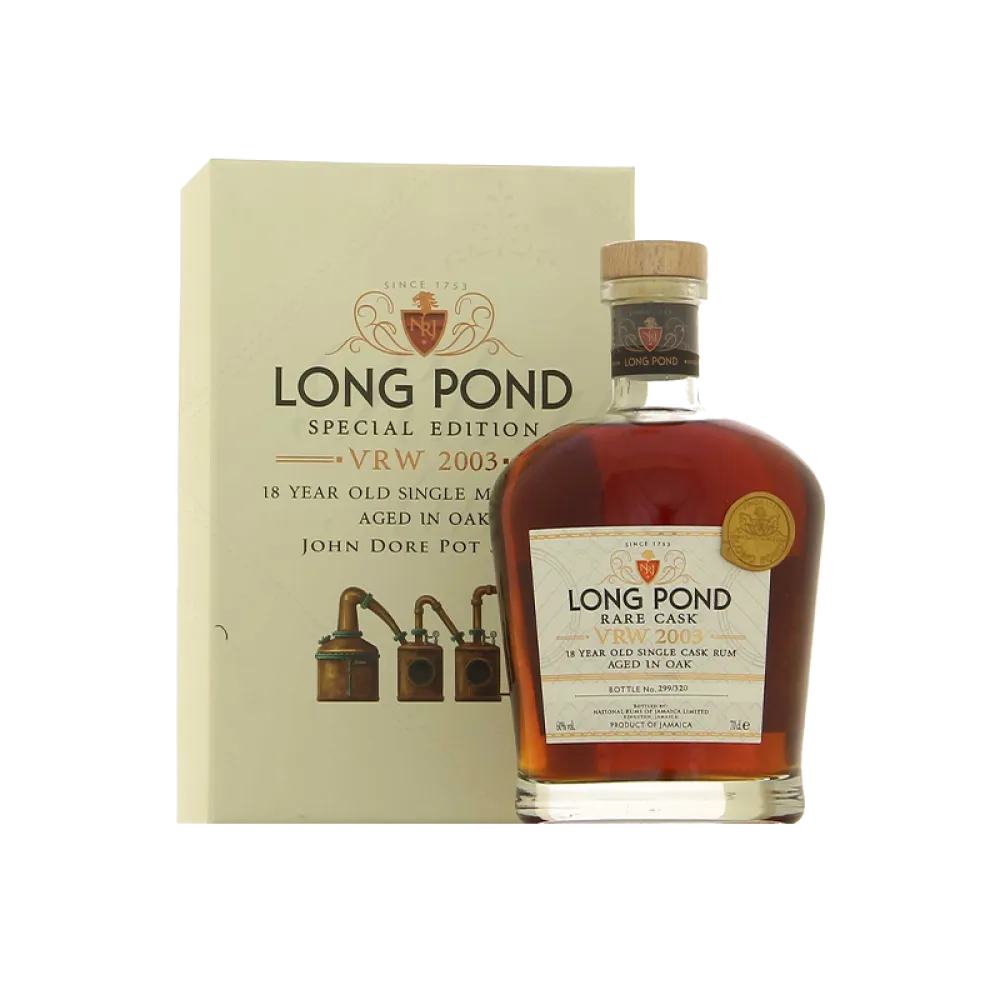 Long Pond VRW 2003, 18 Years, Édition Ultra-Limitée 70 cl