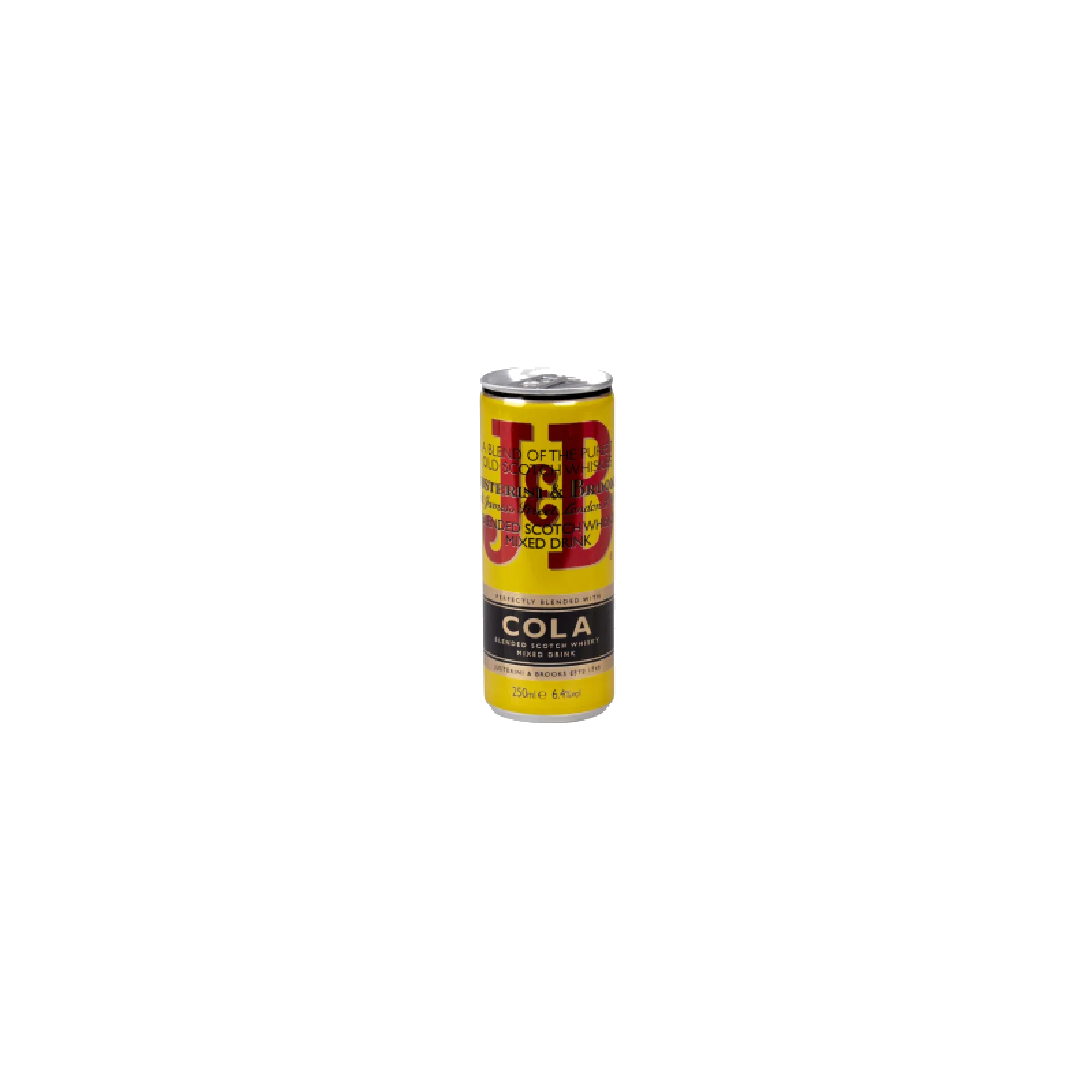 J&B & Cola, Cocktail Prêt à Boire 25 cl