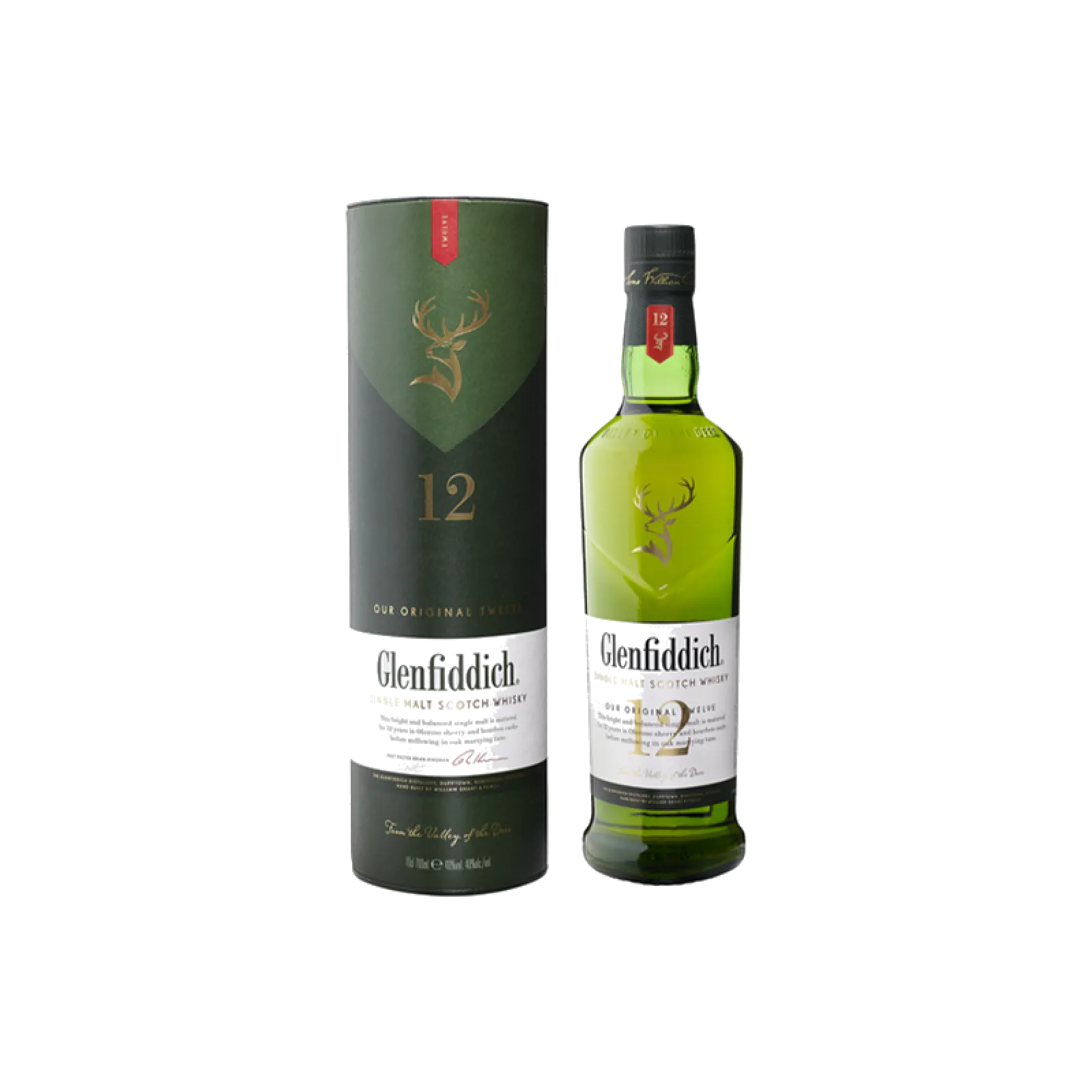 Glenfiddich 12 ans Single Malt Speyside 70cl