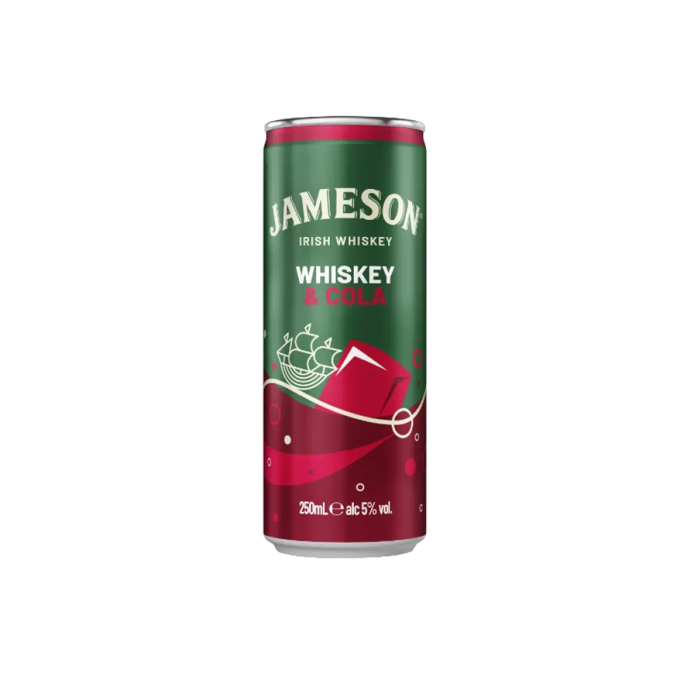 Jameson & Cola 25cl, acheter whisky en ligne Belgique | Spirits Home