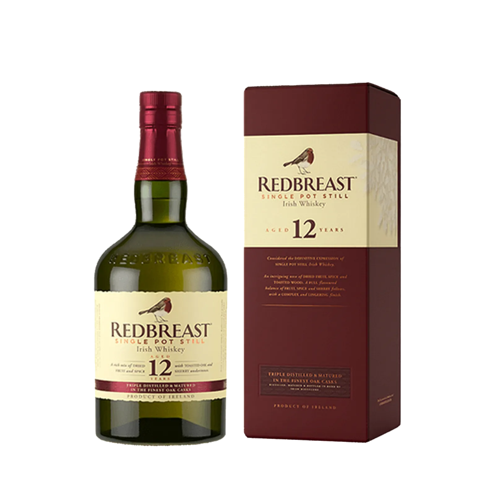 Redbreast 12 ans Pot Still Irish Whiskey 70cl