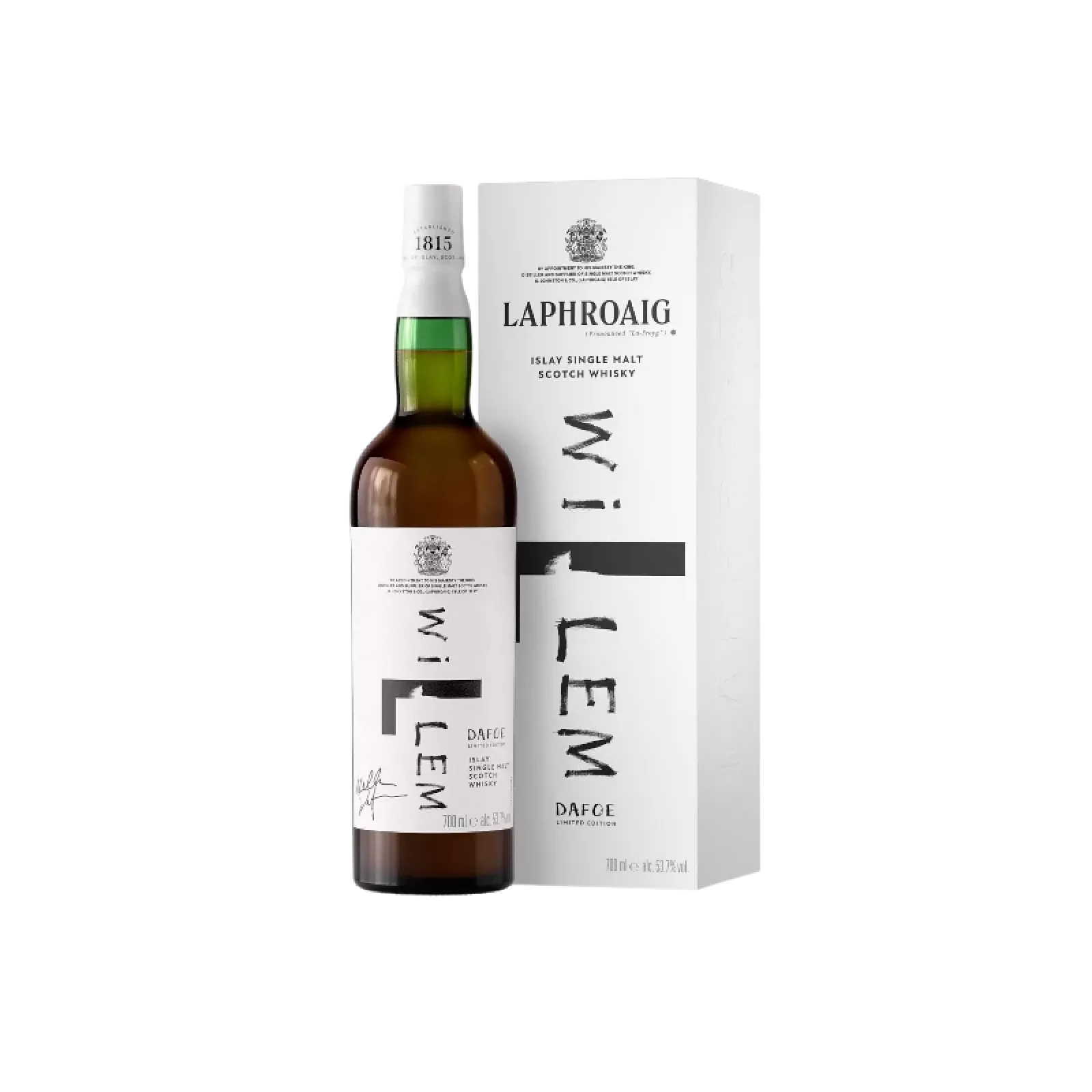 Laphroaig Willem Dafoe 14 ans Willem by Willem 70cl, édition limitée