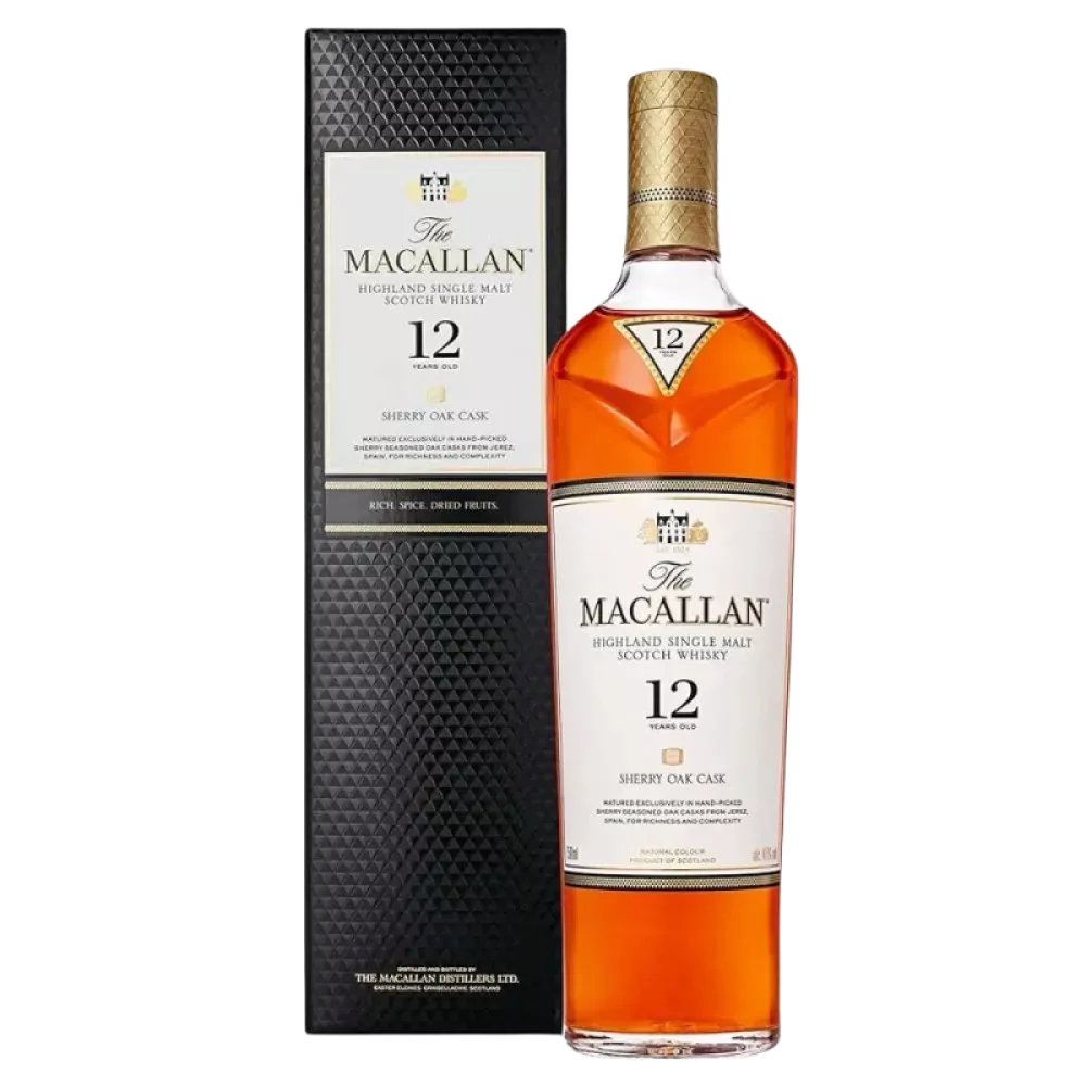 Macallan 12 ans Sherry Oak Cask 70cl