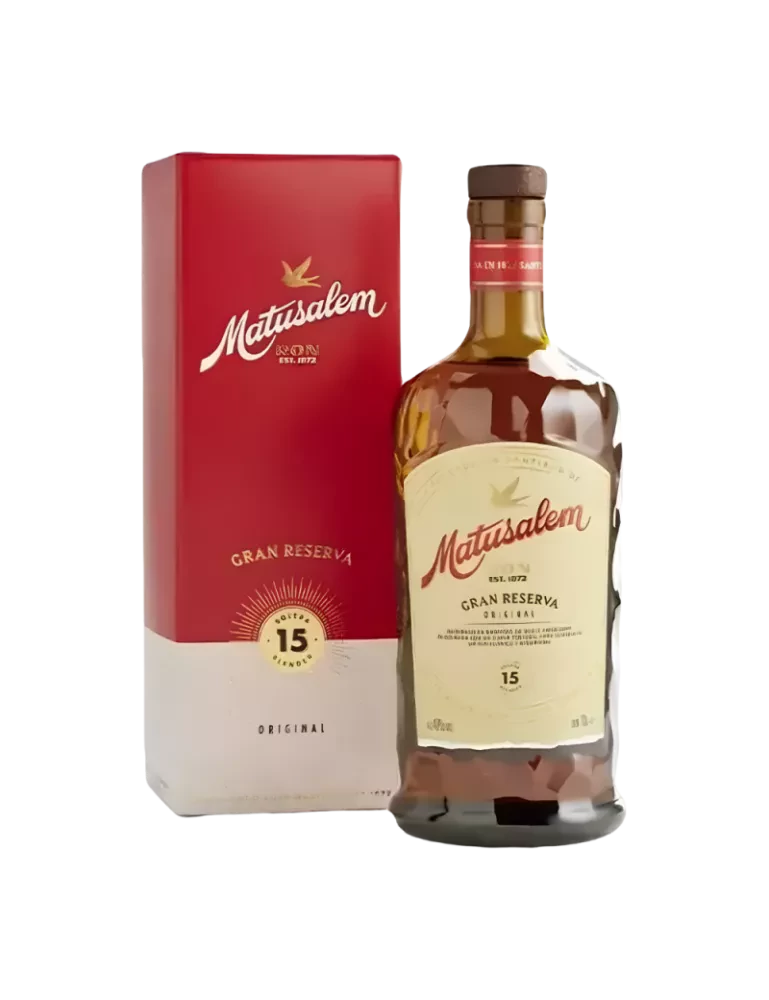 Matusalem Gran Reserva 15 Years 40° 70cl, bouteille de rhum dominicain