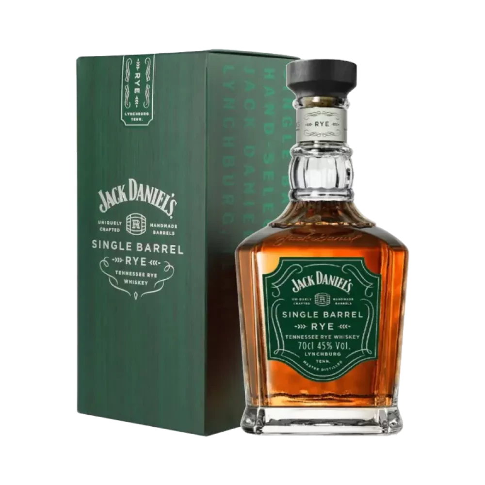 Bouteille de Jack Daniel's Single Barrel Rye 45° 70cl, rye whiskey