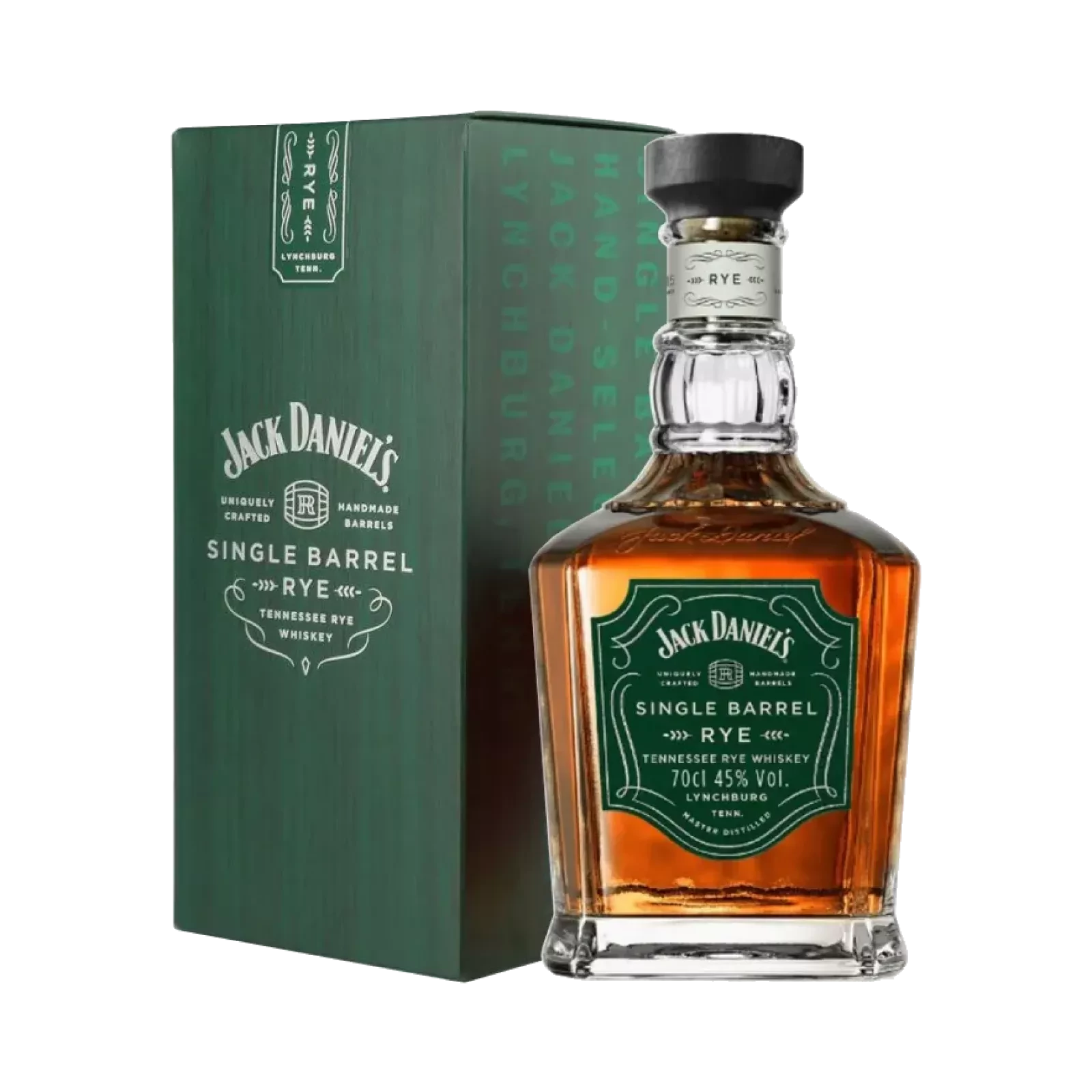 Bouteille de Jack Daniel's Single Barrel Rye 45° 70cl, rye whiskey