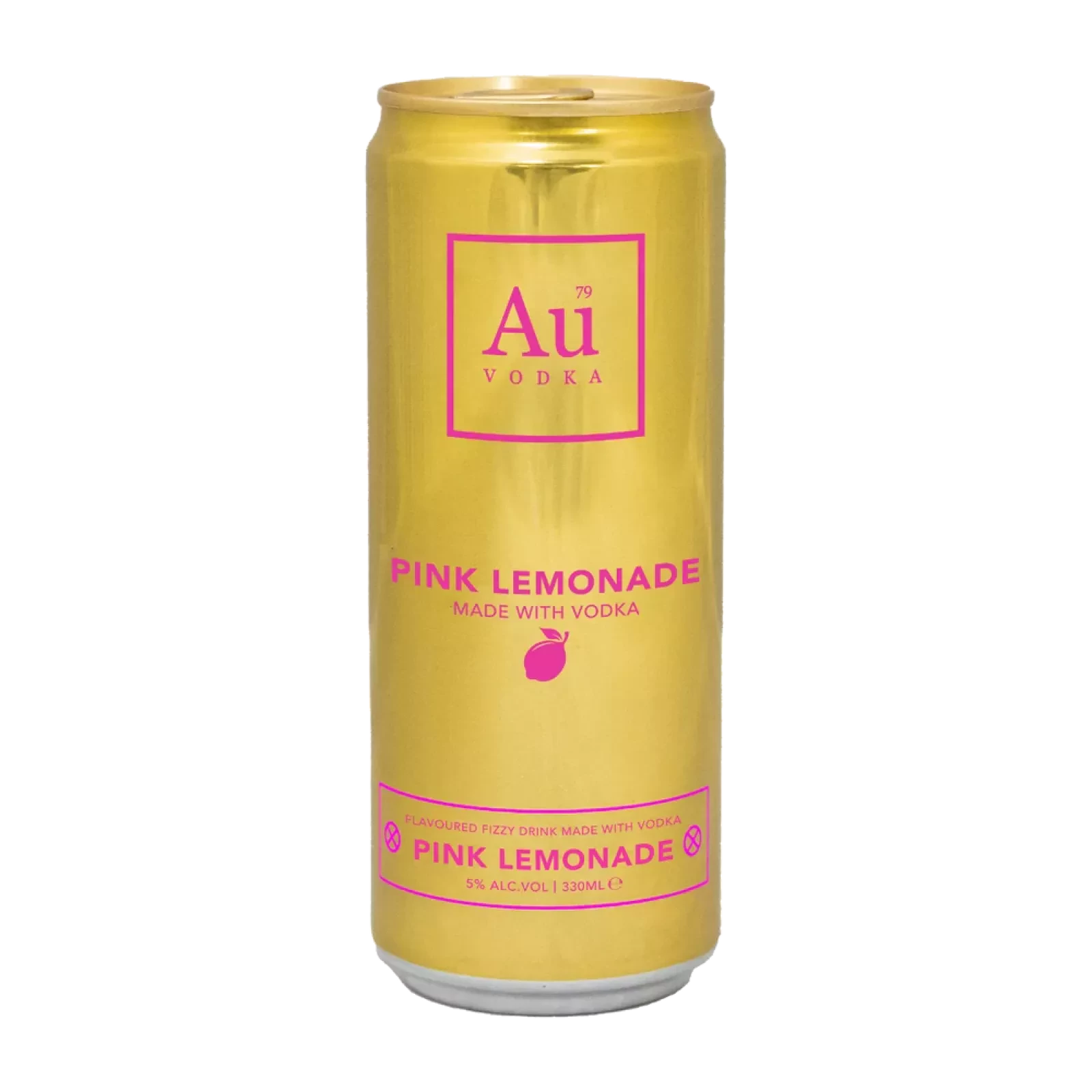 Bouteille de Au Vodka Pink Lemonade Can 5° 0.33L, vodka