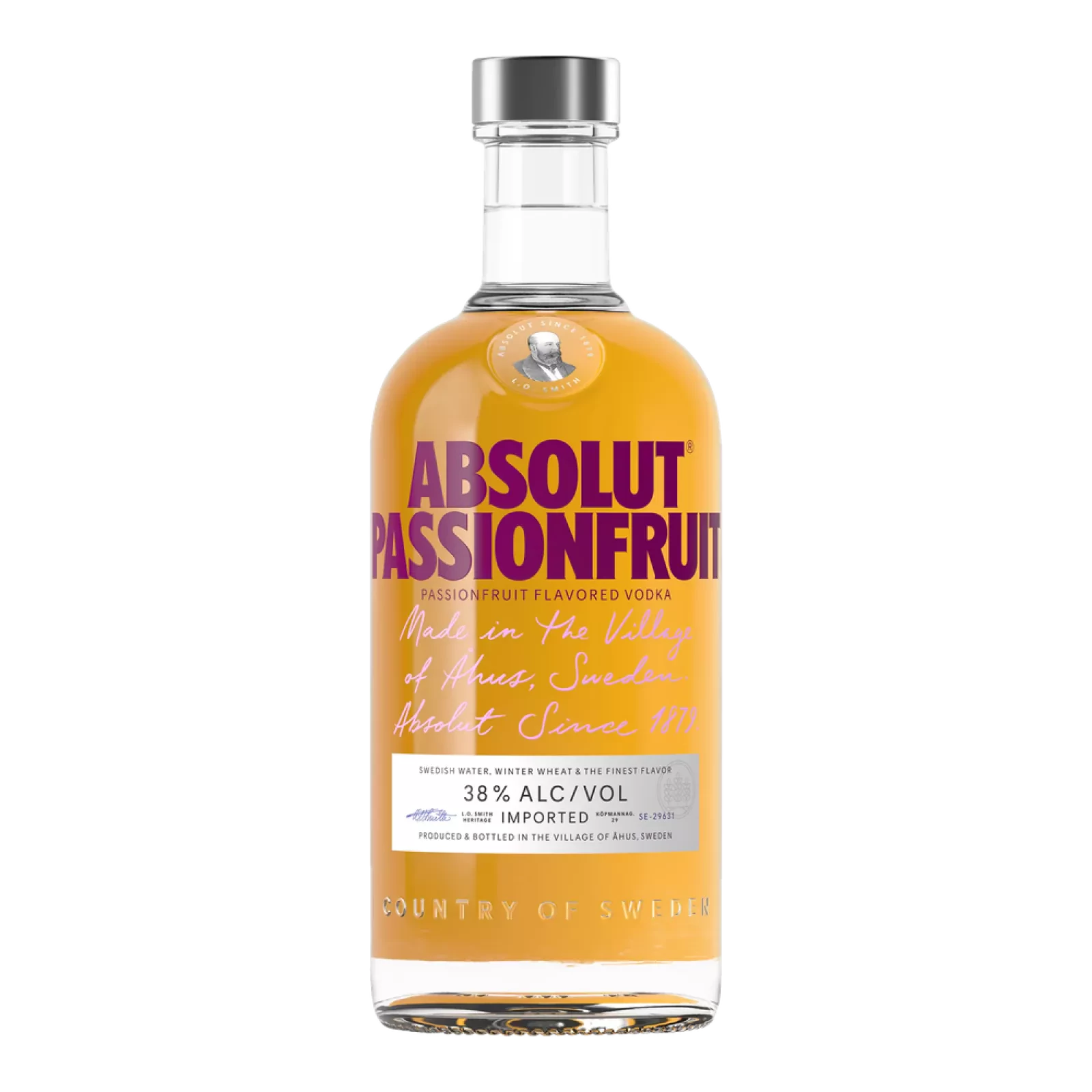 Bouteille de Absolut Passionfruit 38° 70cl, vodka