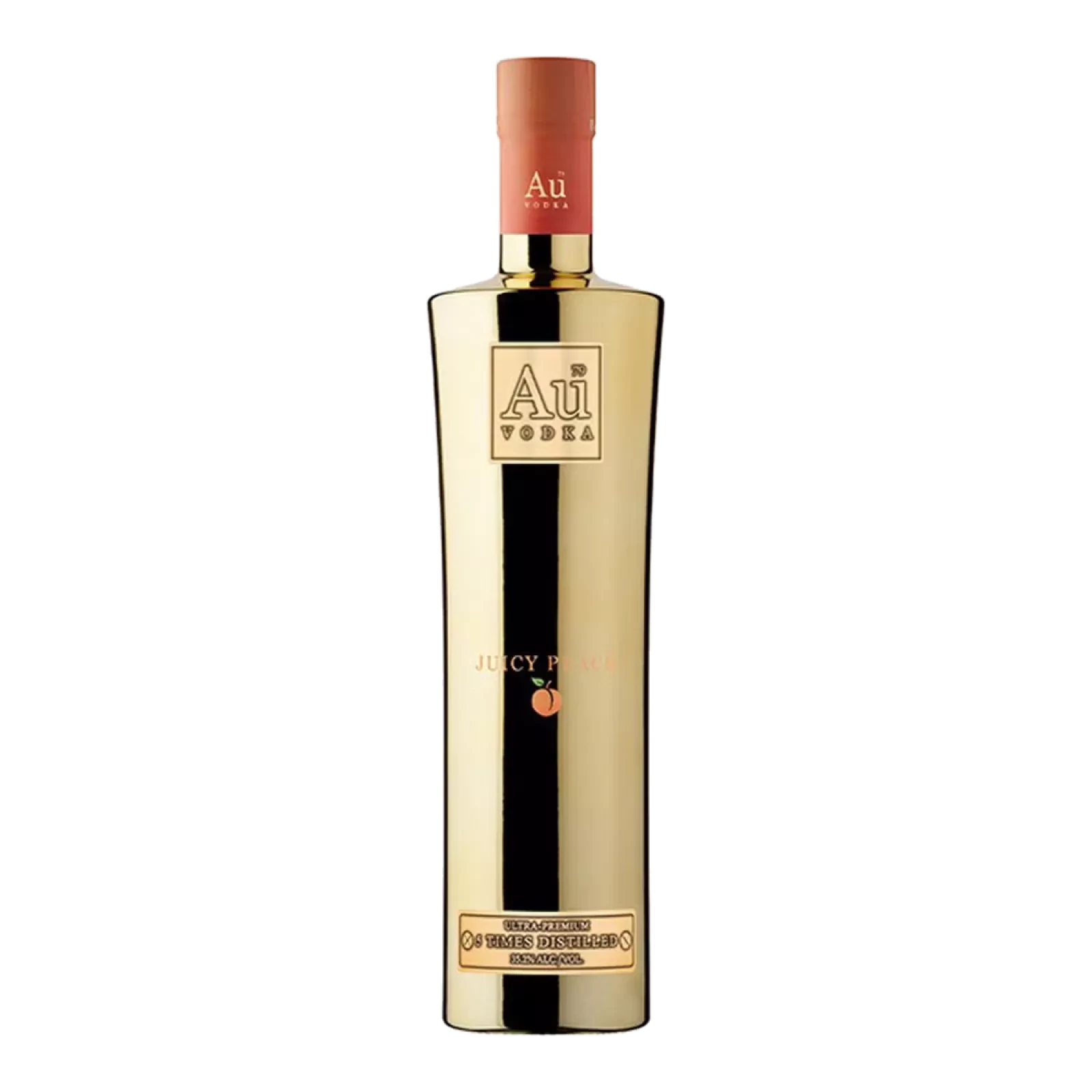 Bouteille de Au Vodka Juicy Peach 35.2° 70cl, vodka