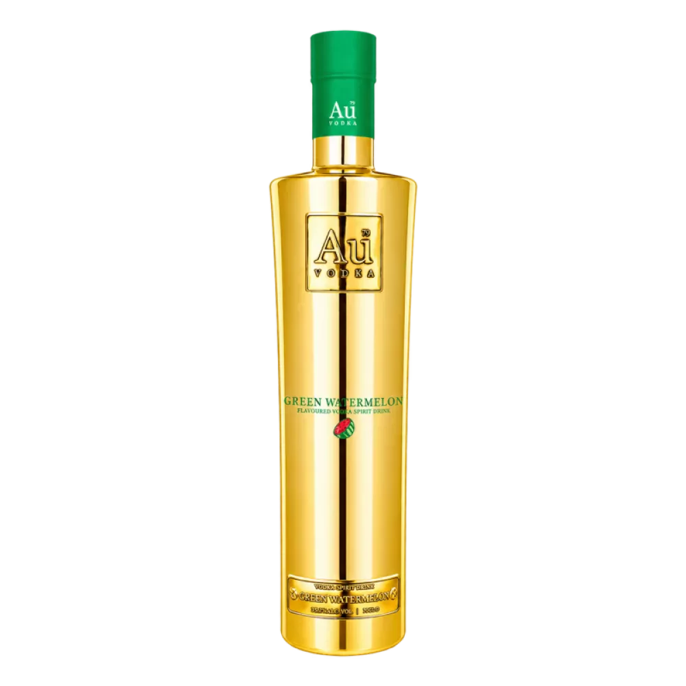Bouteille de Au Vodka Green Watermelon 35.2° 70cl, vodka