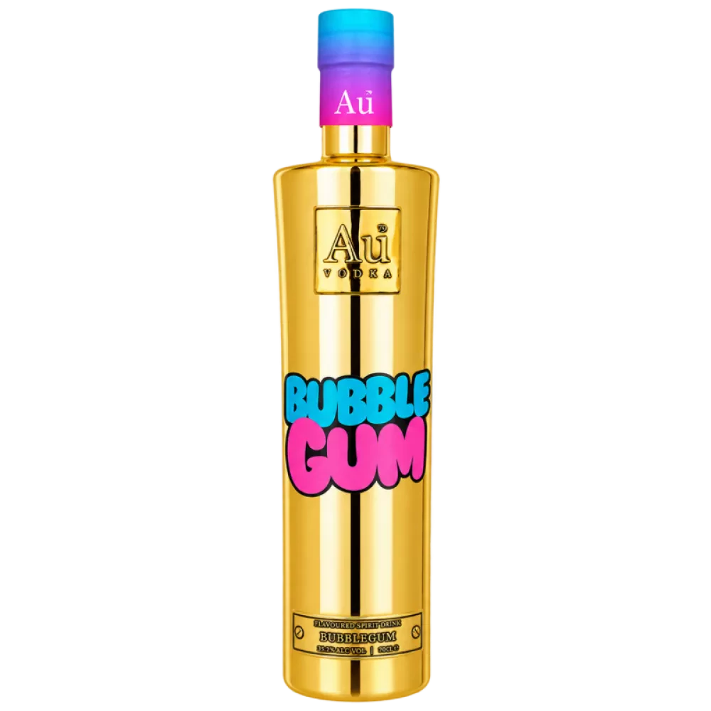 Bouteille de Au Vodka Bubblegum 35.2° 70cl, vodka