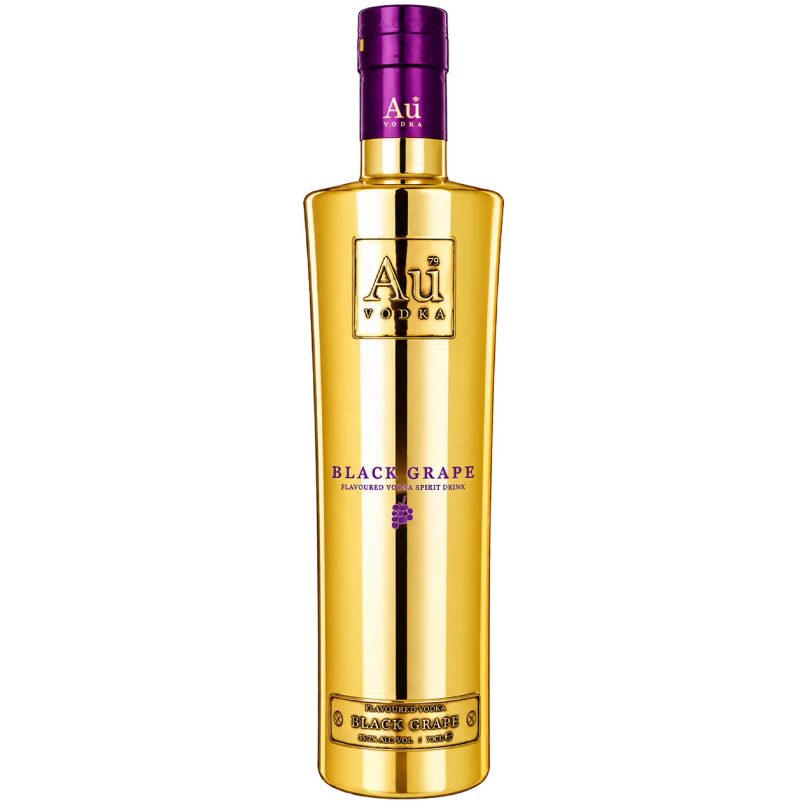 Bouteille de Au Vodka Black Grape 35.2° 70cl, vodka