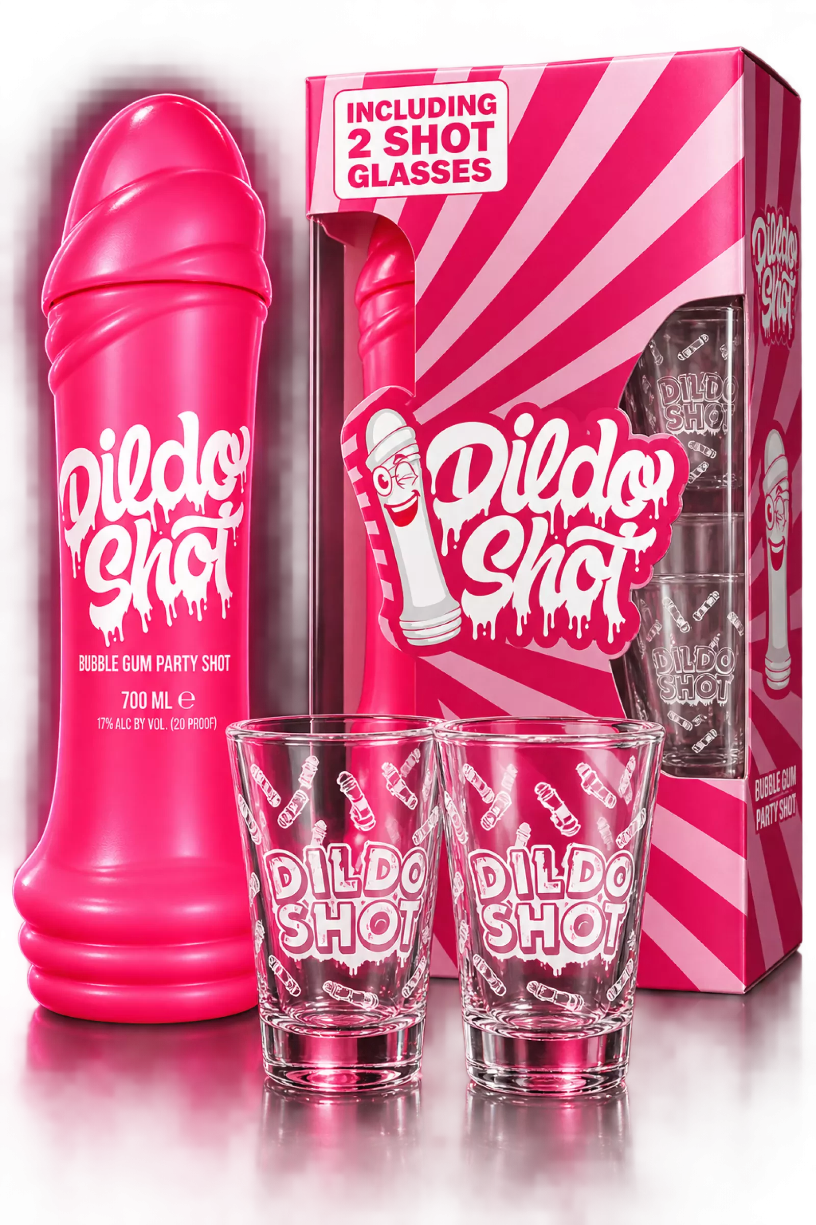 Bouteille de Dildo Shot 10° 70cl, liqueur