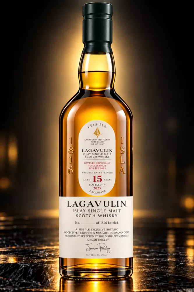 Lagavulin 15 Years Fèis Ile 2025 70cl, édition limitée