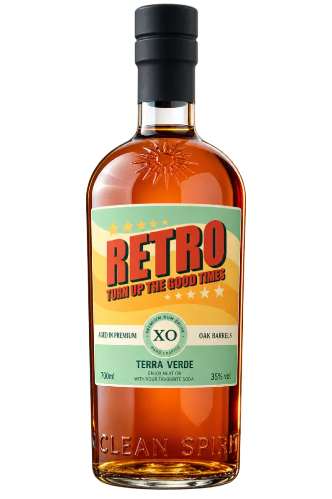 Bouteille de Terra Verde Rétro République Dominicaine 35° 70cl