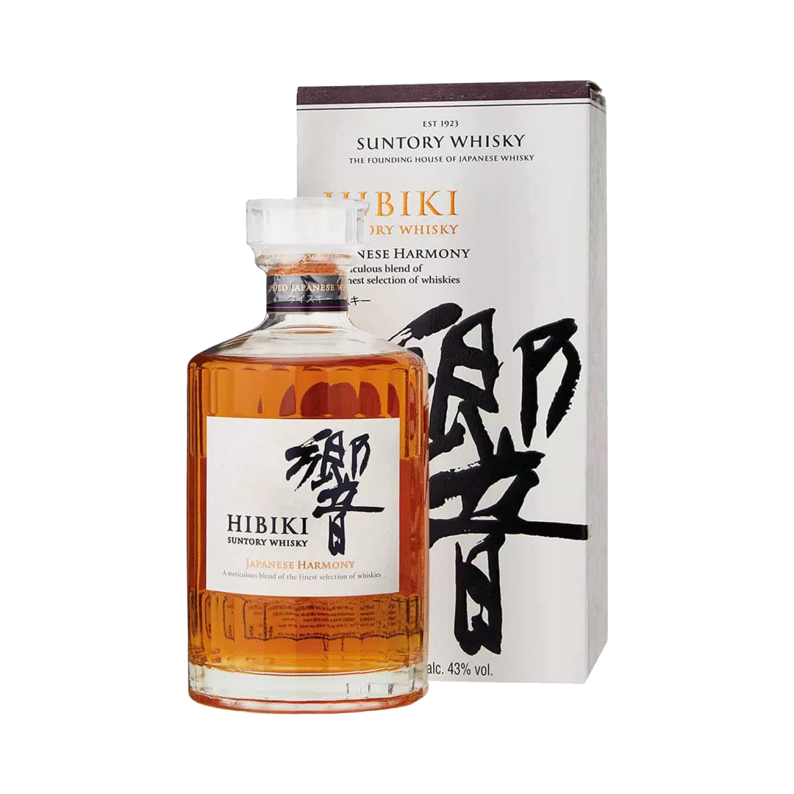 Bouteille de Hibiki Suntory Harmony 43° 70cl, blended whisky