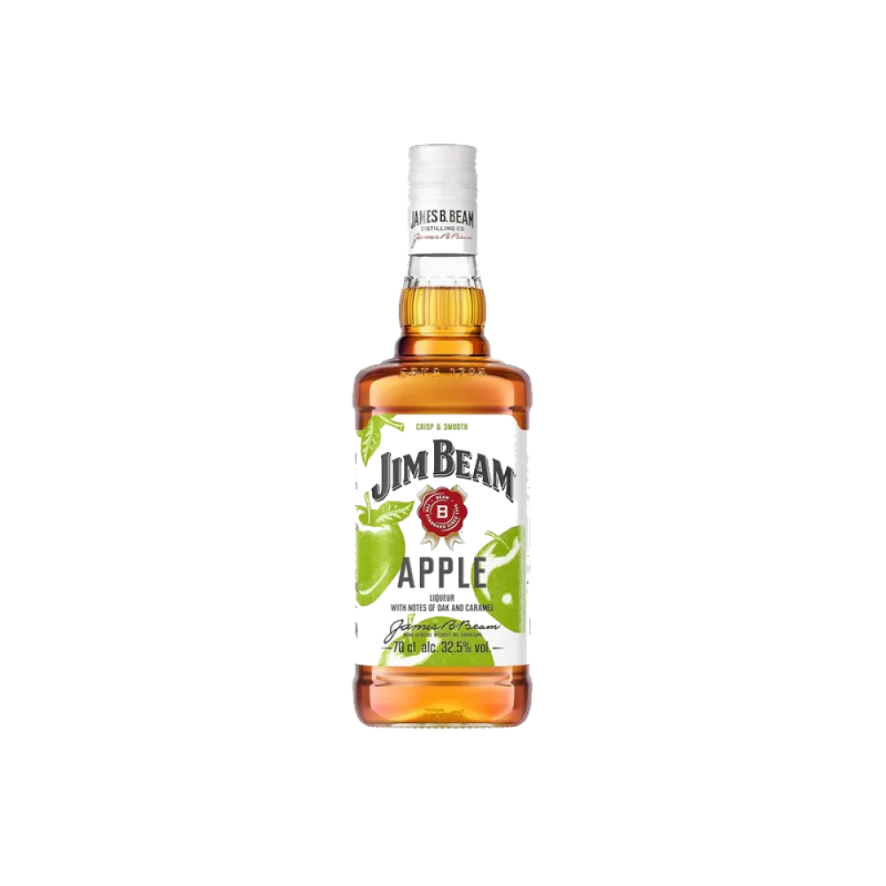 Jim Beam Apple 32.5° 70cl liqueur de bourbon pomme